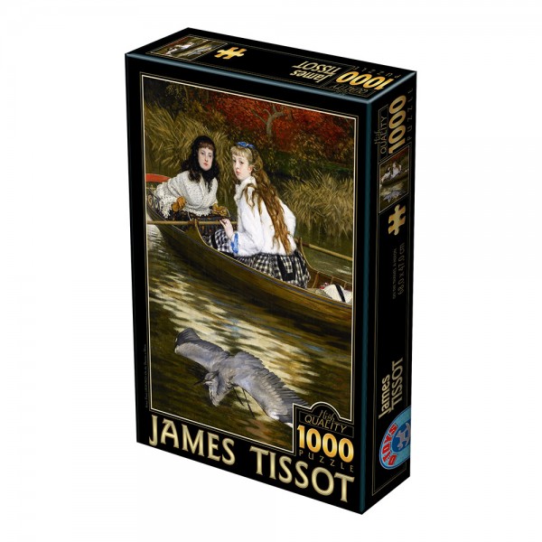 Spotkanie nad Tamizą , Tissot (1000el.) - Sklep Art Puzzle